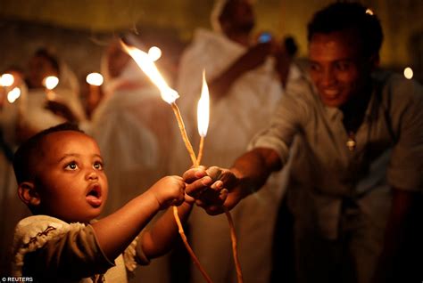 Jerusalem Hosts Fire Ceremony As Eastern Orthodox Christians Celebrate