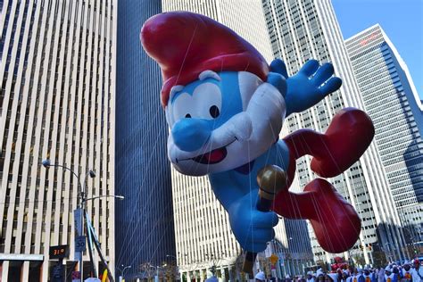 Macys 2013 Thanksgiving Parade Papa Smurf The Excitement … Flickr