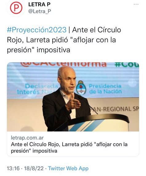 Geremias Rodriguez On Twitter RT Santiago Oria Palabras Hechos