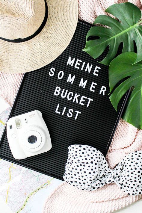 Meine Summer Bucket List 13 Ideen für den Sommer für wenig Geld