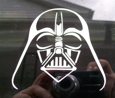 Star Wars Darth Vader Vinyl Decal Sticker Etsy