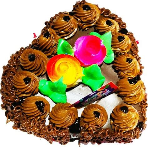 Vanilla Heart Birthday Cake Packaging Type Box Weight 455 At Rs 160