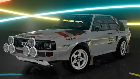 МОД АВТОМОБИЛЬ Audi Sport quattro B2 Typ 85Q Revamp v3 0 ДЛЯ BEAMNG