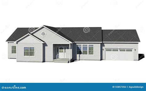 Ranch House Clip Art