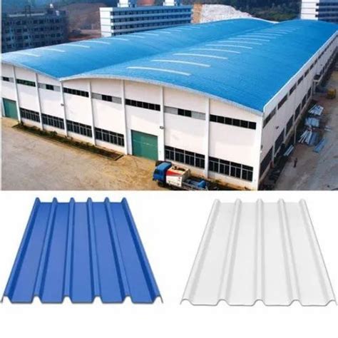 Color Coated Hot Rolled Frp Roofing Sheet At Rs 320 Square Meter In