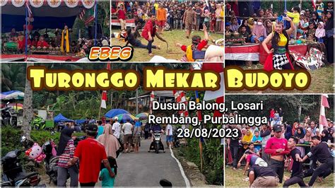 Ebeg Turonggo Mekar Budoyo Losari Rembang Purbalingga Youtube