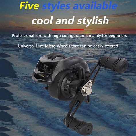 Baitcasting Reel Gear Ratio Max Drag Kg Bb Fishing Wheel