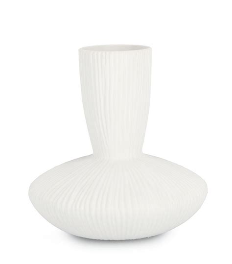 Bizzotto Vaso Striped Bianco H Cm Tema Casa Design