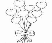 Coloriage Rose Coeur Papa JeColorie