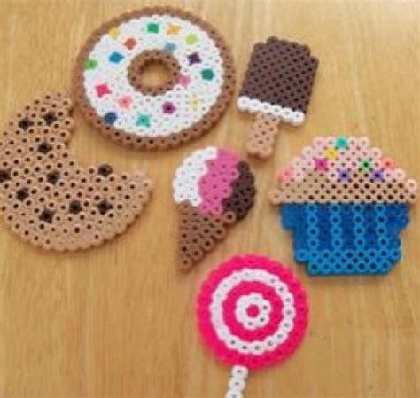 Sweet Treats Easy Perler Beads Ideas Perler Bead Art Perler Bead Patterns