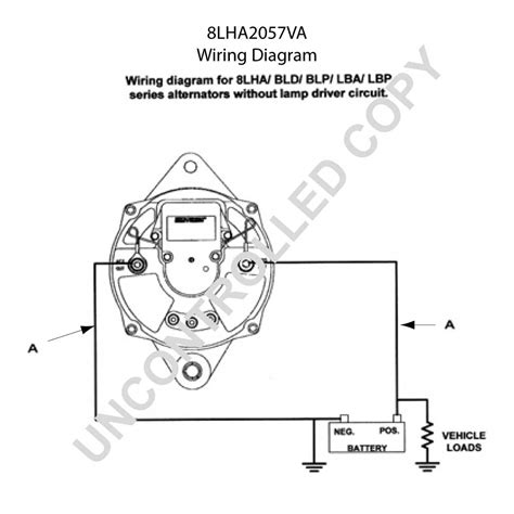 Alternator Internal Regulator Wiring Diagram