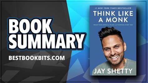 Think Like A Monk Jay Shetty Book Summary Youtube