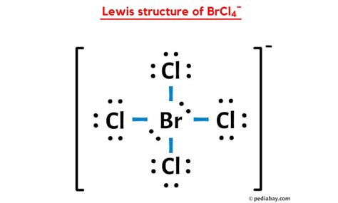 BrCl4- Lewis Structure in 5 Steps (With Images)