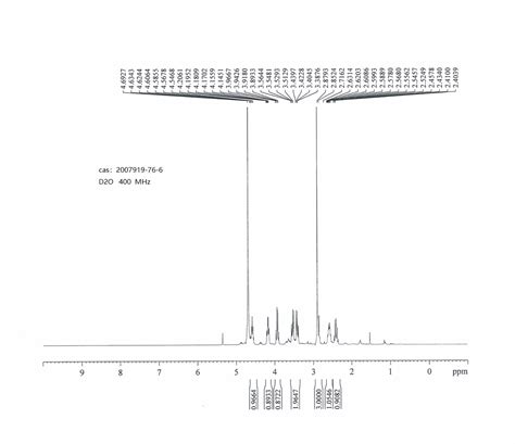 Bis Trifluoroacetic Acid 2007919 76 6 1H NMR Spectrum