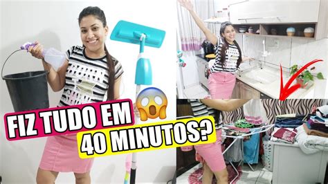 Faxina R Pida Em Minutos Como Arrumar A Casa R Pido Youtube