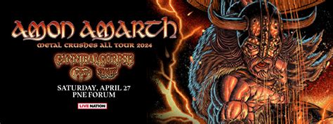 Amon Amarth Tour 2024 Tickets Silva Dulcinea