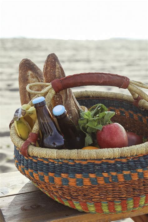 Picnic basket filled snacks and | Premium Photo - rawpixel