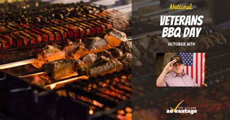 National Veterans BBQ Day - The Village Advantage