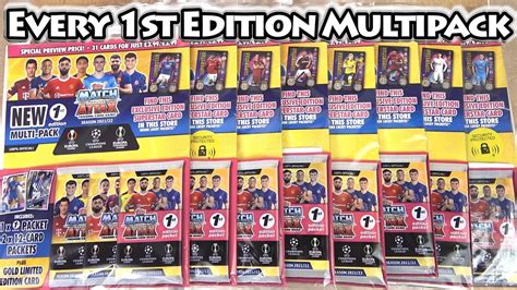 New Opening Every Match Attax 2122 1st Edition Multipack How To Find