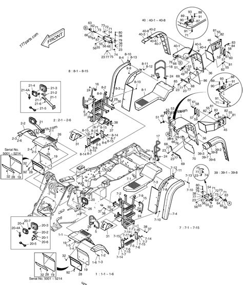 180307 00023 FENDER SUB ASS Y FRONT L H 18030700023 Doosan Spare Part 777parts