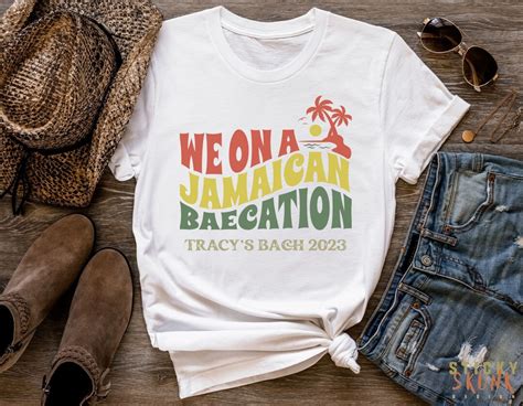 Custom Beach Shirt Jamaica Vacation Custom Baecation Beach Bum Shirt