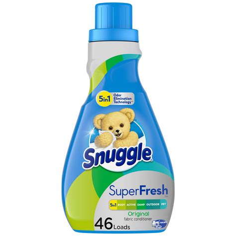 Snuggle Plus SuperFresh 48.6oz Laundry Softner - Odor Eliminating