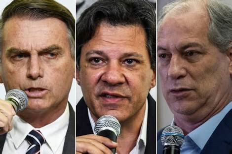 Ibope Bolsonaro Tem 28 Haddad 22 Ciro 11 E Alckmin 8 BAHIA