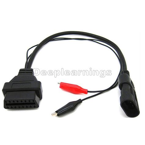 Pin To Pin Obd Adapter Connector Diagnostic Cable For Fiat Alfa