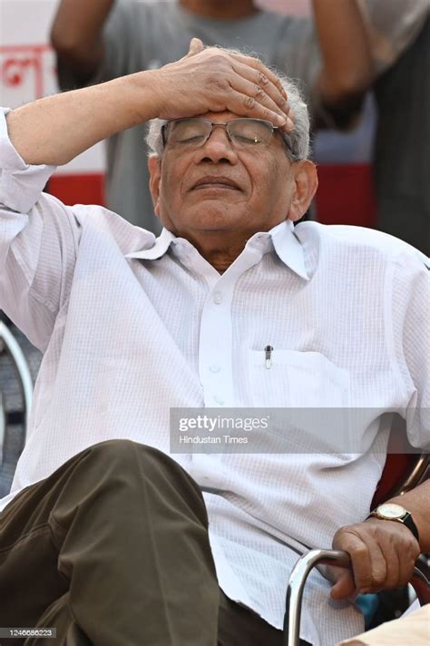 Communist Party of India general secretary Sitaram Yechury in a... News ...