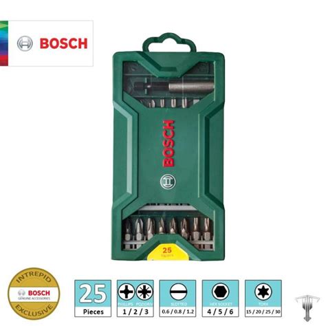 Bosch Pieces Screwdriver Bit Mini X Line Set Lazada Ph