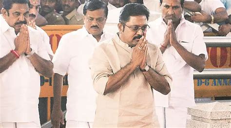 Eps Faction Moves A Step Closer To Aiadmk Merger Dinakaran Faces