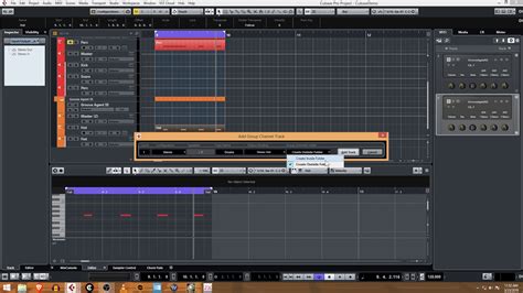 16 Using Group Tracks In Cubase 9 YouTube