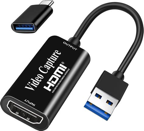 Amanka Cartes De Capture Audio Vid O P Adaptateur Hdmi Vers Usb