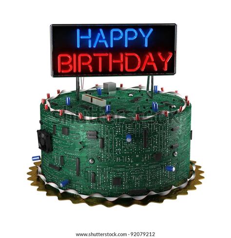 6 Nerdy Birthday Cakes Images Stock Photos 3D Objects Vectors