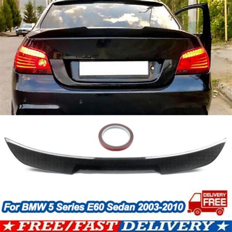 Rear Trunk Lip Spoiler Wing For Bmw E60 535i 550i 2003 2010 M4 Style