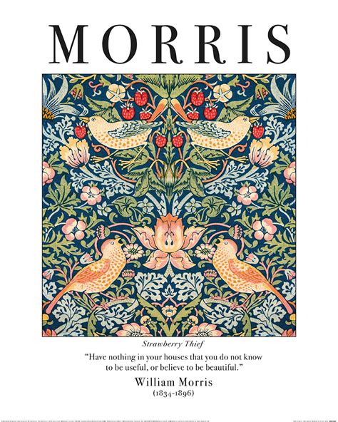 William Morris Strawberry Thief Art Print The Art Group