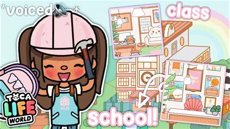 I Built My Dream School 📚 In Toca World Voiced 🔊 Toca Life