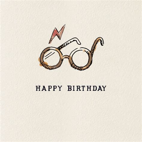 Buy Official Harry Potter Birthday Card Harry Potter Birthday Cards