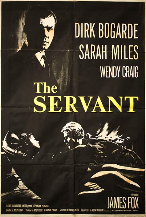 The Servant Original 1966 British One Sheet Movie Poster - Posteritati ...