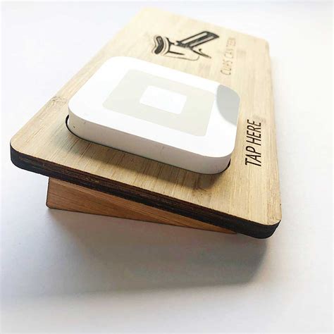 Personalised Square Reader Dock Laser Engraved With Your Logo