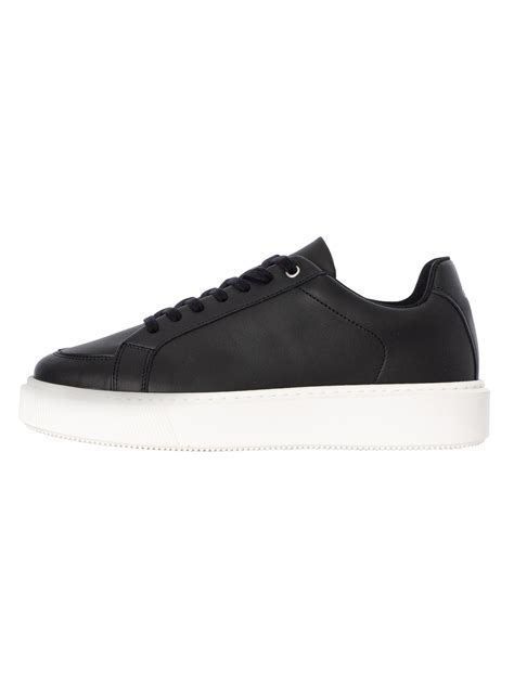 CAPO Essential Leather Trainers - Black/White | Standout