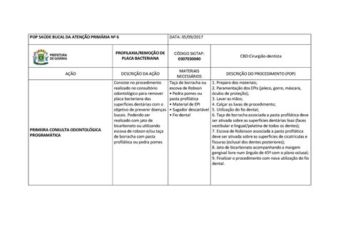 Feito Pop Profilaxia Remocao De Placa Bacteriana Pop Sade Bucal Da