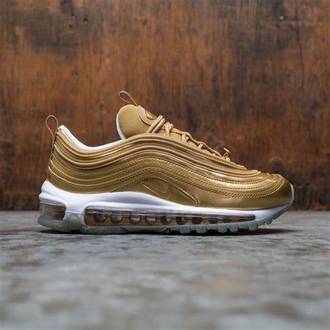 Nike Women Air Max 97 Lx Metallic Gold Metallic Gold White