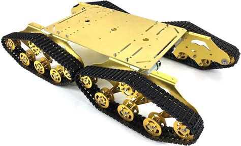 Amazon Szdoit Ts Smart Shock Absorption Robot Tank Car Chassis