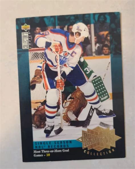 WAYNE GRETZKY 1995 96 Upper Deck Collectors Choice Record Collection