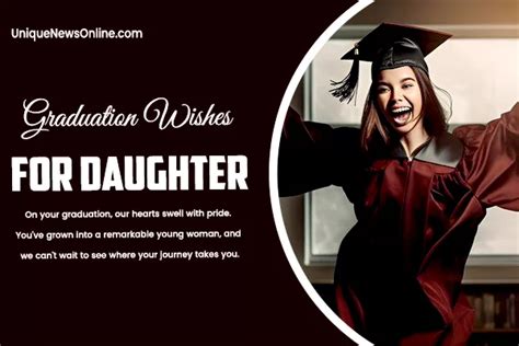 300 Heartfelt Graduation Wishes For Daughter