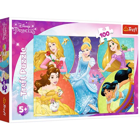 PUZZLE 100 EL DISNEY KSIĘŻNICZKI POZNAJ UROCZE KSIĘŻNICZKI 16419