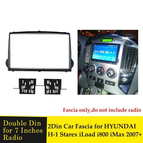 Din Car Radio Frame Fascia For Hyundai H Starex Iload I Imax