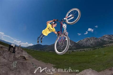 Superman on Bike Wallpaper Wall Mural by Magic Murals