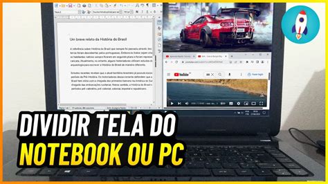 Como Dividir A Tela Do Notebook Ou Pc Em Duas Partes Ou Mais